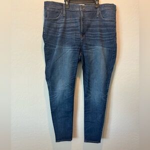 Madewell NWOT 10” High Rise Skinny Jeans - 36